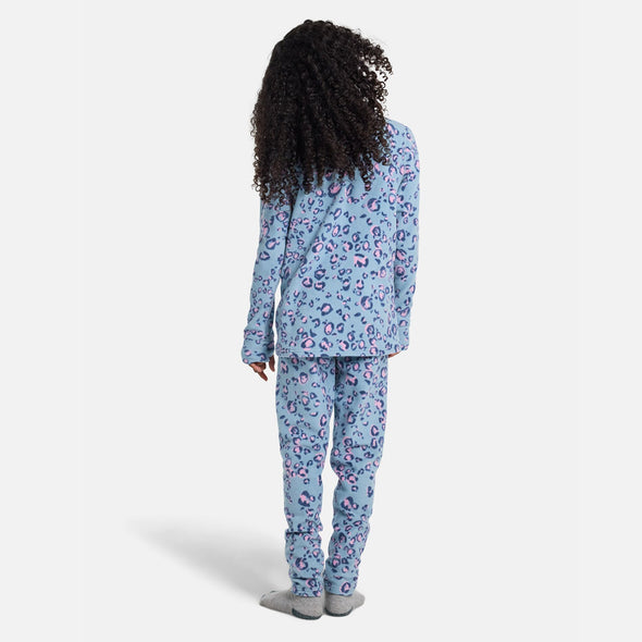 BURTON Kids' Heavyweight Fleece Set - Cheetah