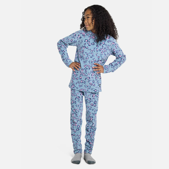 BURTON Kids' Heavyweight Fleece Set - Cheetah