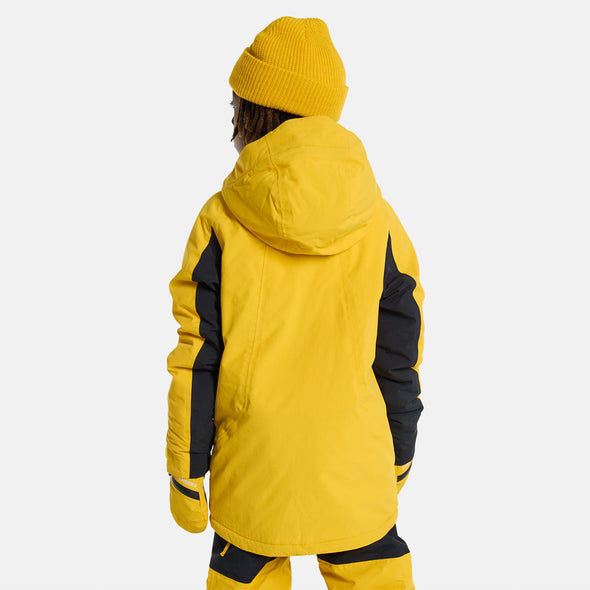 BURTON Kids' Hillslope Jacket 2026 - Goldenrod/True Black