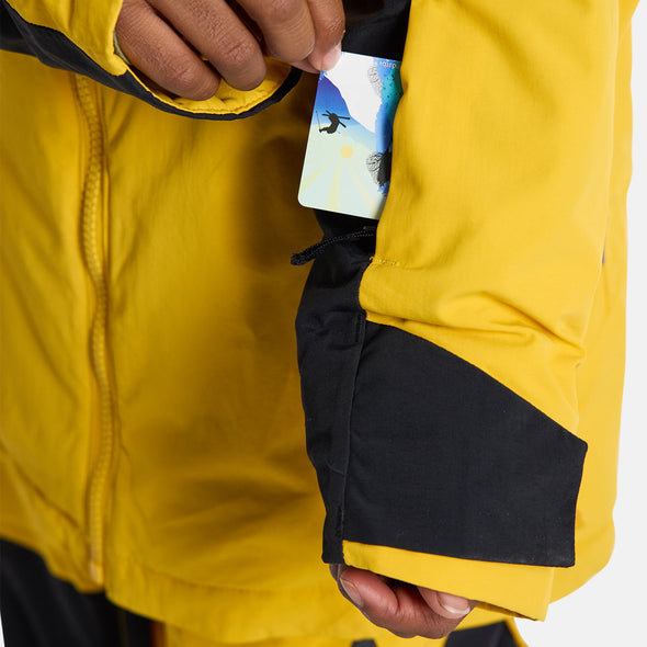 BURTON Kids' Hillslope Jacket 2026 - Goldenrod/True Black