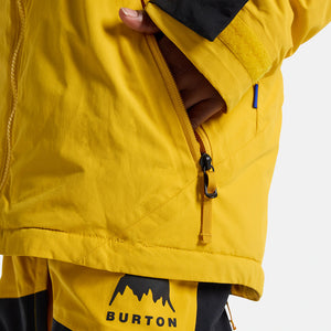 BURTON Kids' Hillslope Jacket 2026 - Goldenrod/True Black