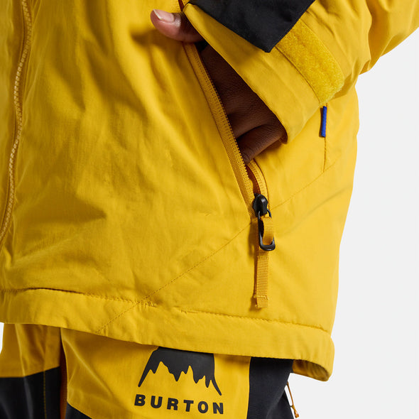 BURTON Kids' Hillslope Jacket 2026 - Goldenrod/True Black