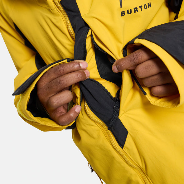 BURTON Kids' Hillslope Jacket 2026 - Goldenrod/True Black