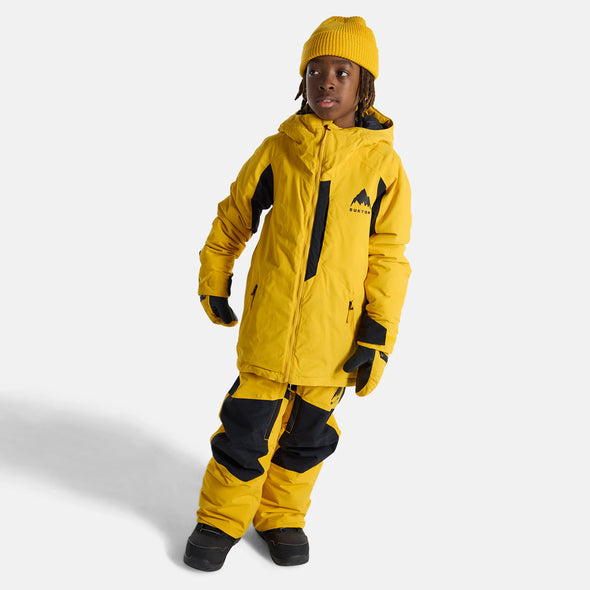 BURTON Kids' Hillslope Jacket 2026 - Goldenrod/True Black
