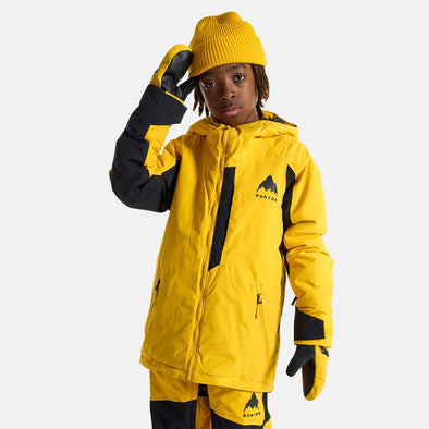 BURTON Kids' Hillslope Jacket 2026 - Goldenrod/True Black