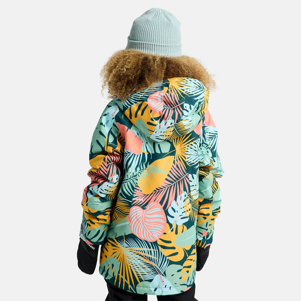 BURTON Kids' Hillslope Jacket 2026 - Oversized Tropical