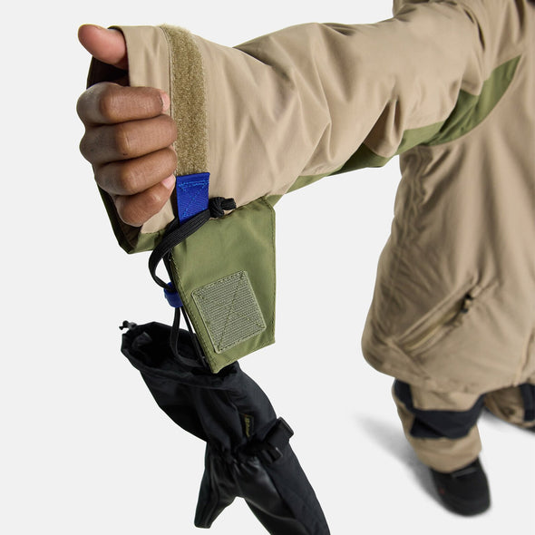 BURTON Kids' Hillslope Jacket 2026 - Summit Taupe/Forest Moss