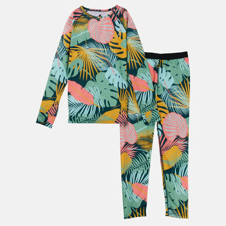 BURTON Kids' Lightweight Base Layer Set - Oversized Tropical