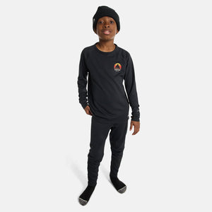 BURTON Kids' Lightweight Fleece Set - True Black