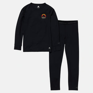 BURTON Kids' Lightweight Fleece Set - True Black
