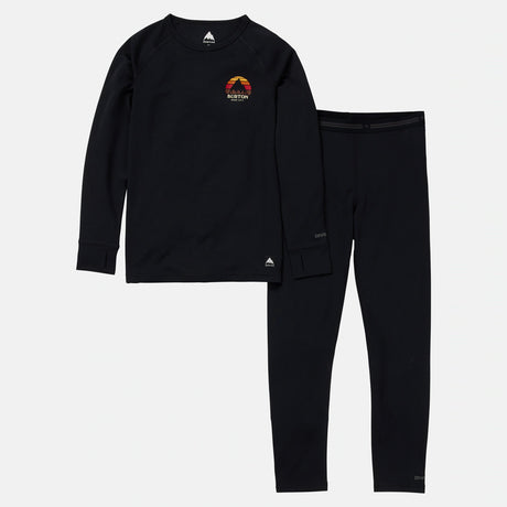 BURTON Kids' Lightweight Fleece Set - True Black