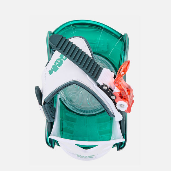 BURTON Kids' Mini Grom Bindings 2025 - Green/Multi