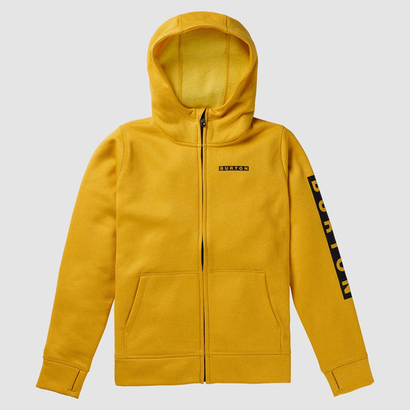 BURTON Kids' Oak Full Zip Hood - Goldenrod Heather