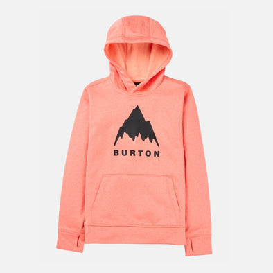 BURTON Kids' Oak Pullover Hood - Peach Echo Heather