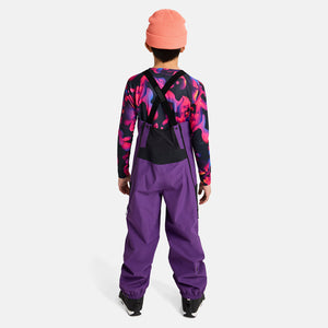 BURTON Kids' Outbeam 3L Bib Pant 2026 - Imperial Purple/True Black