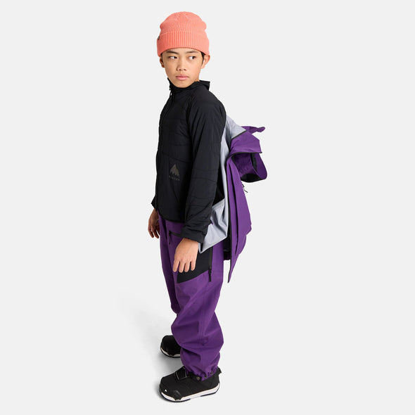 BURTON Kids' Outbeam 3L Jacket System 2026 - Imperial Purple/True Black