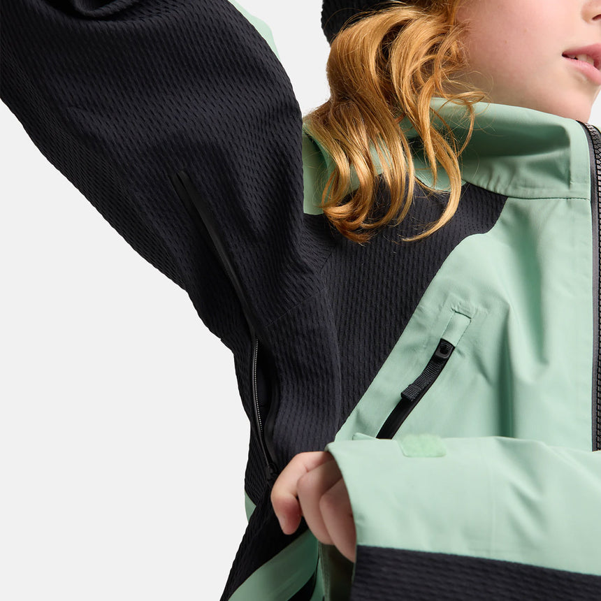 BURTON Kids' Outbeam 3L Jacket System 2026 - Soft Sage/True Black