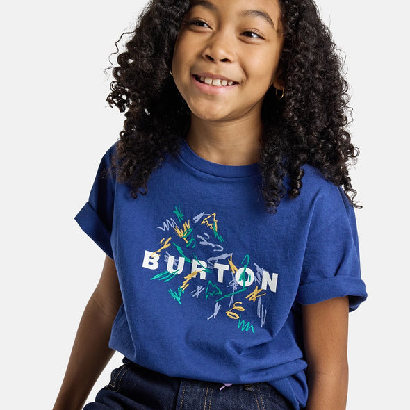 BURTON Kids' Scribble Tee - Nightfall