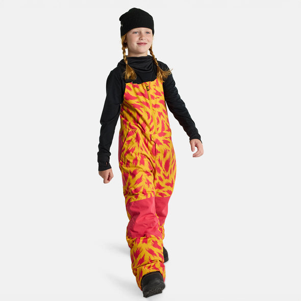 BURTON Kids' Skylar Bib Pant 2025 - Fur Goldenrod