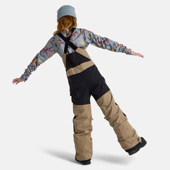 BURTON Kids' Skylar Bib Pant 2025 - Summit Taupe