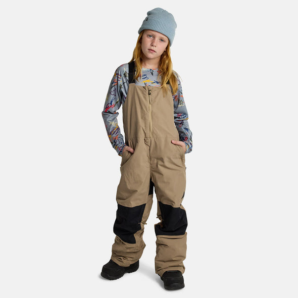 BURTON Kids' Skylar Bib Pant 2025 - Summit Taupe