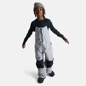 BURTON Kids' Skylar Bib Pant 2026 - Silver Sconce