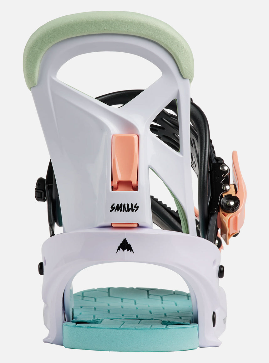 BURTON Kids' Smalls Bindings 2027 - White/Multi