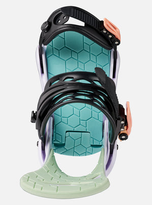 BURTON Kids' Smalls Bindings 2027 - White/Multi
