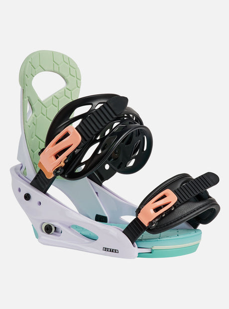 BURTON Kids' Smalls Bindings 2027 - White/Multi