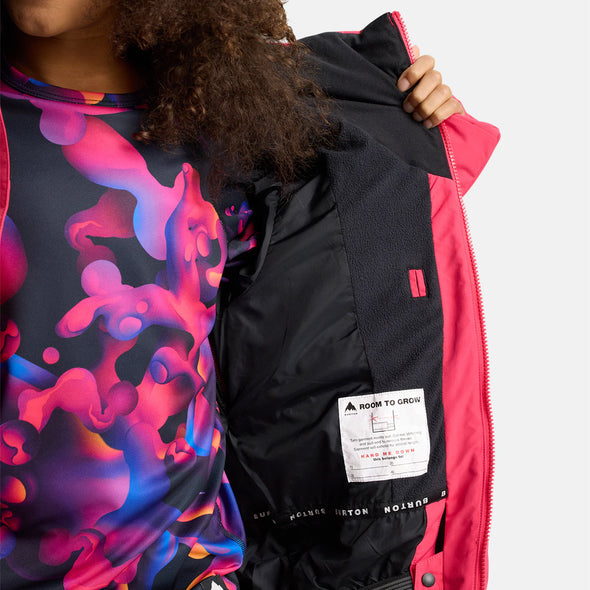 BURTON Kids' Spindal Jacket 2026 - Azalea Pink