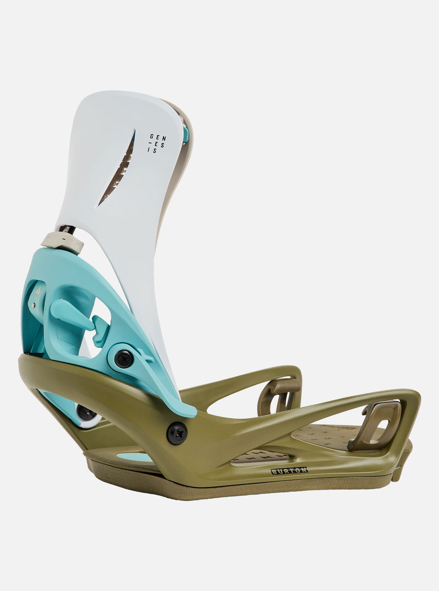 BURTON Men's Genesis Step On Bindings 2027 - White/Dried Moss