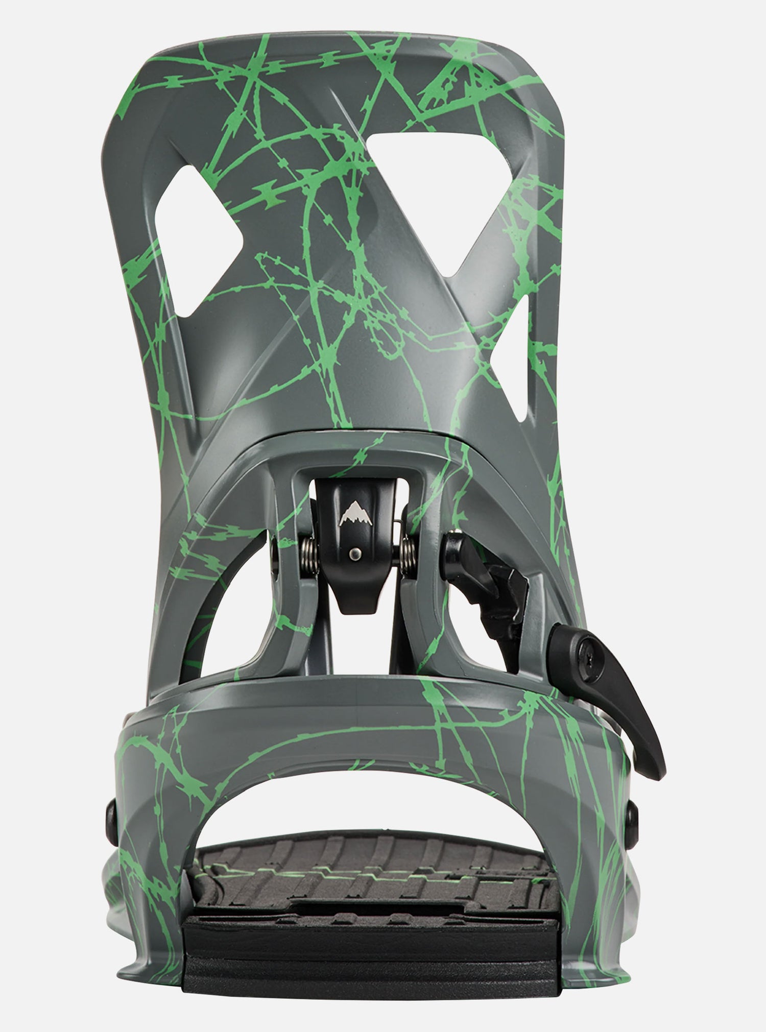 BURTON Men's Step On Bindings 2027 - Gray/Green Voltage