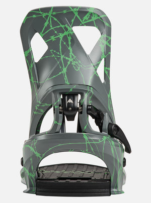 BURTON Men's Step On Bindings 2027 - Gray/Green Voltage