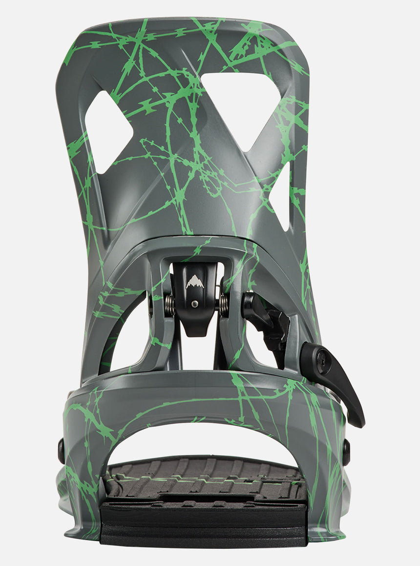 BURTON Men's Step On Bindings 2027 - Gray/Green Voltage