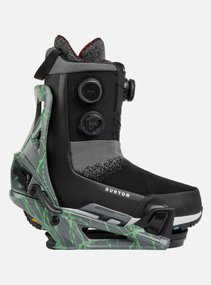 BURTON Men's Step On Bindings 2027 - Gray/Green Voltage