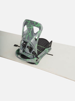 BURTON Men's Step On Bindings 2027 - Gray/Green Voltage