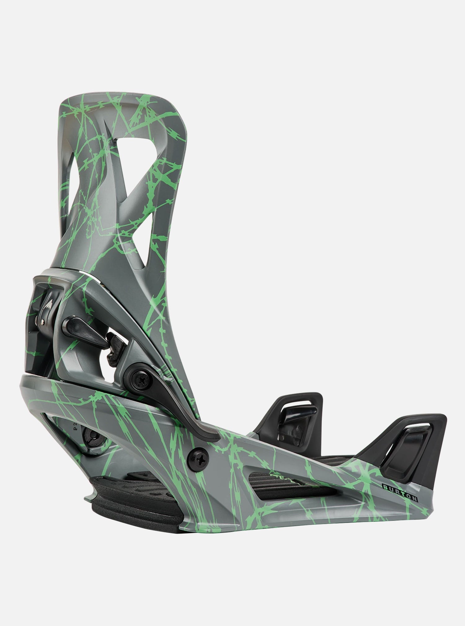 BURTON Men's Step On Bindings 2027 - Gray/Green Voltage