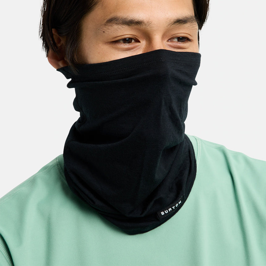 BURTON Merino Wool Neckwarmer - True Black