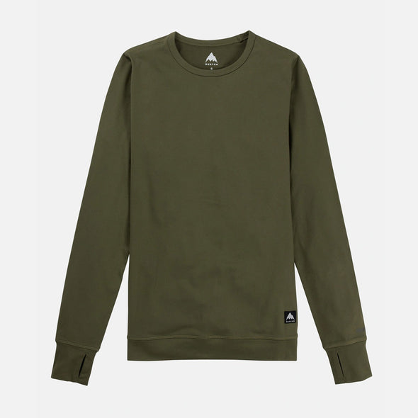 BURTON Midweight Base Layer Crew - Forest Moss