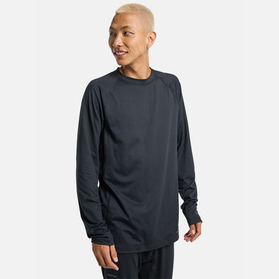 BURTON Midweight Base Layer Crew - True Black