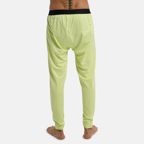 BURTON Midweight Base Layer Pants - Glow Yellow Green
