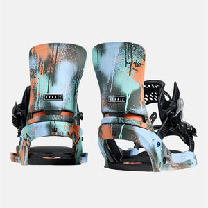 BURTON MINE77 Lexa X EST Bindings - True Black Spray Paint