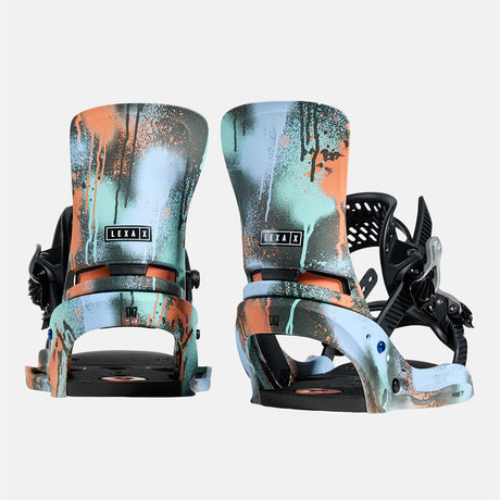 BURTON MINE77 Lexa X EST Bindings - True Black Spray Paint