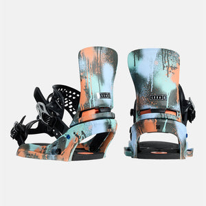 BURTON MINE77 Lexa X EST Bindings - True Black Spray Paint
