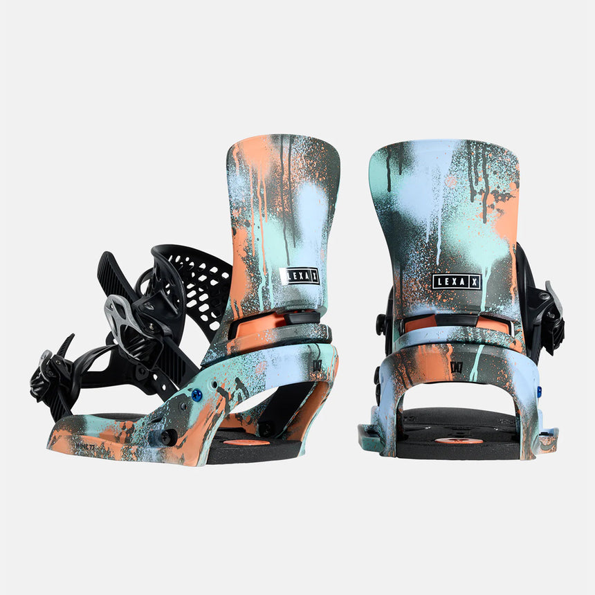 BURTON MINE77 Lexa X EST Bindings - True Black Spray Paint