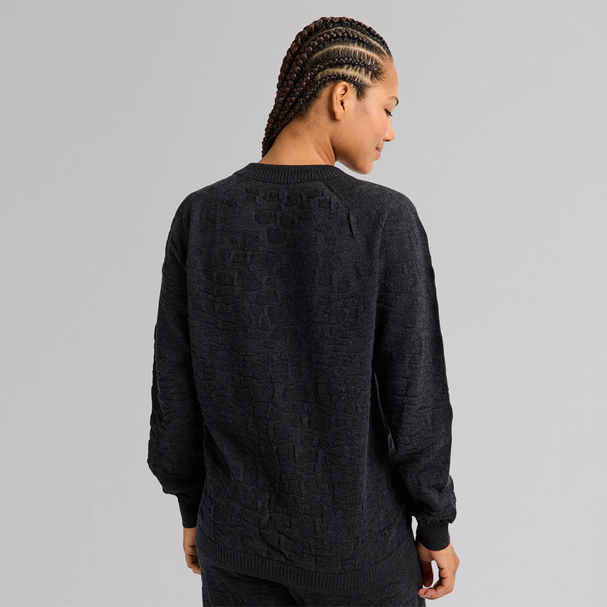 BURTON MINE77 3D Knit Merino Crew - Charcoal