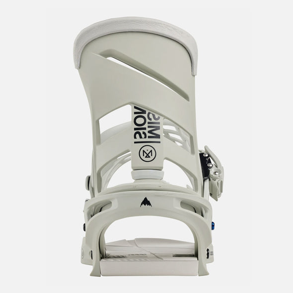 BURTON Mission Bindings 2025 - Gray Cloud