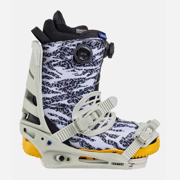 BURTON Mission Bindings 2025 - Gray Cloud