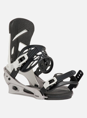 BURTON Mission Bindings 2027 - White/Silver