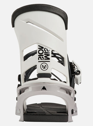 BURTON Mission Bindings 2027 - White/Silver